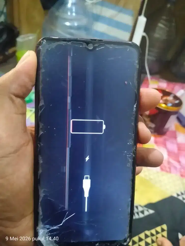 Vivo rusak layar pecah