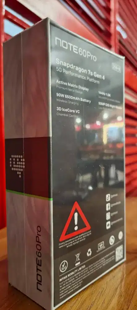 Infinix note 60 pro 8/256 baru segel