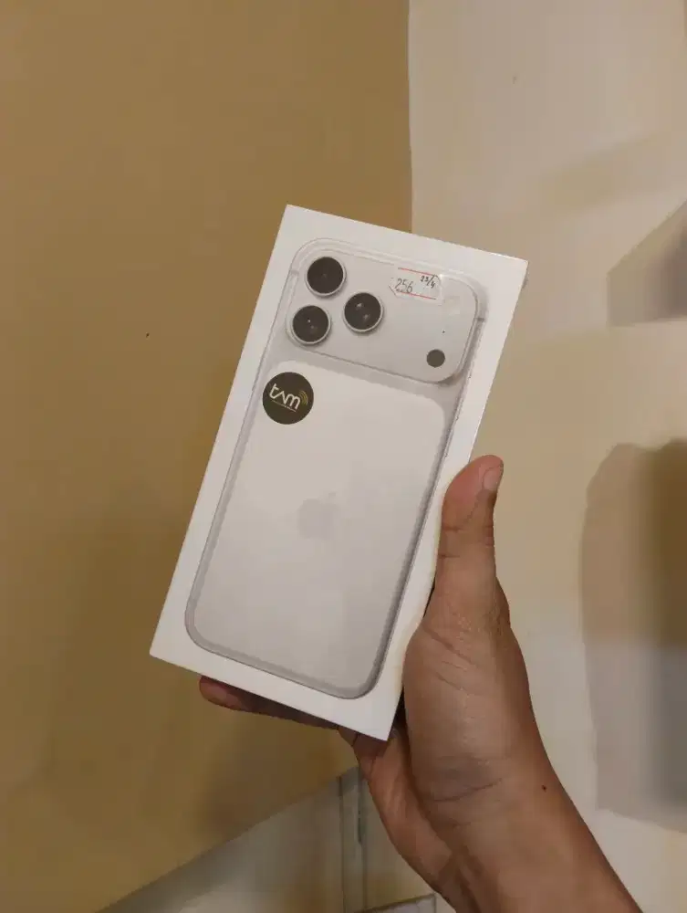 Jual Iphone 17 Promax 256Gb New Warna Silver Ibox