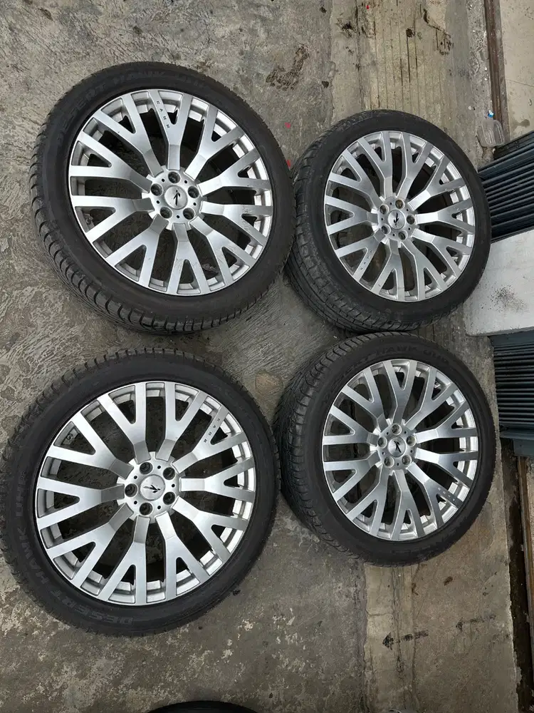 Velg ring 22 KAHN eropa jerman veleg racing mercy bmw pajero fortuner
