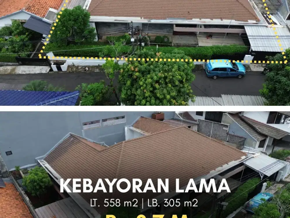 Dijual Rumah Siap Huni Rp 8,7 M - Kebayoran Lama