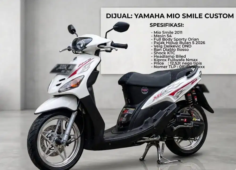 MIO 2011 Siap Pakai