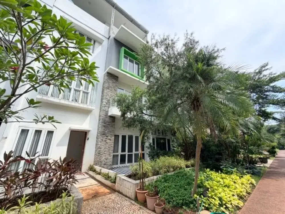 Jual rumah townhouse springhill kemayoran 9x17 5 lantai murah