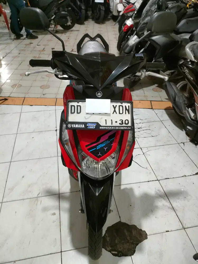 Yamaha Mio m3 125cc 2025 merah hitam