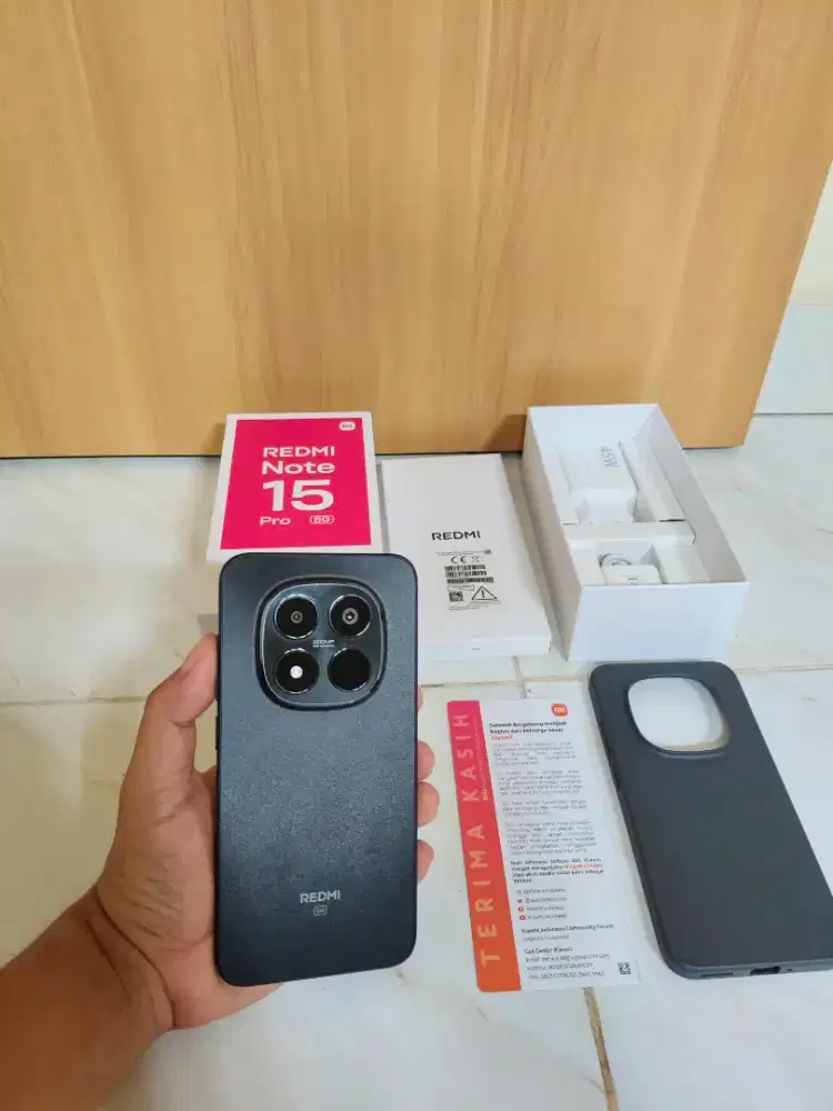 Redmi note 15 pro 5g 8/256 resmi like new