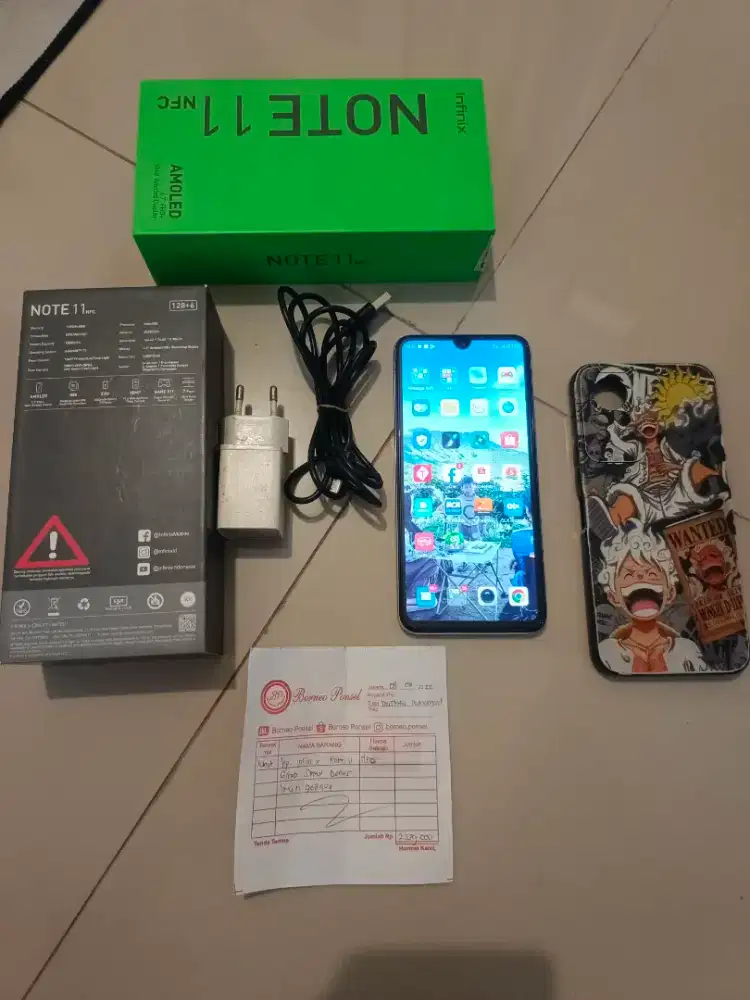 Infinix note 11 Ram 6+3/128 mulus