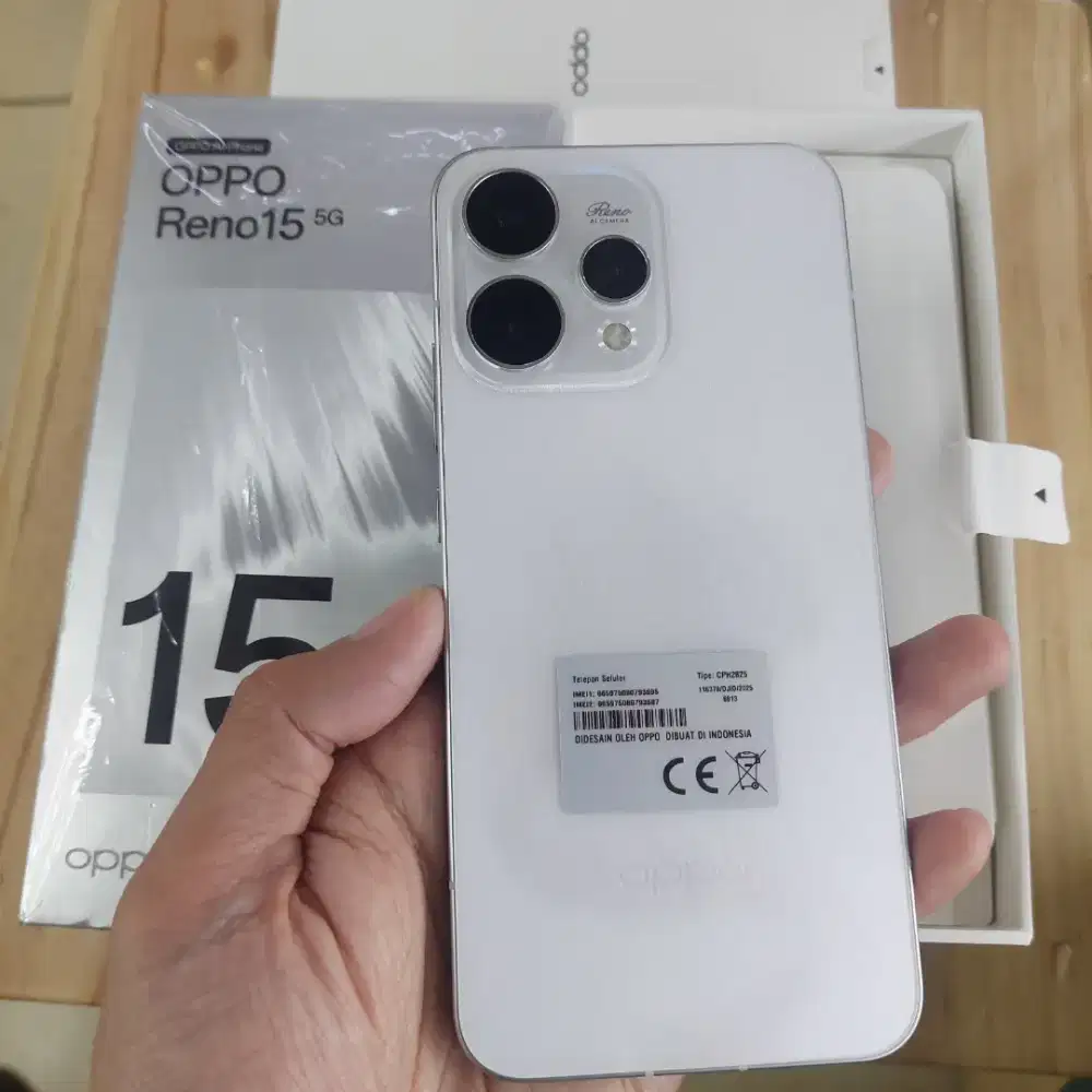 Oppo Reno 15 5G 8/256 Gb Second Resmi Mulus Likenew