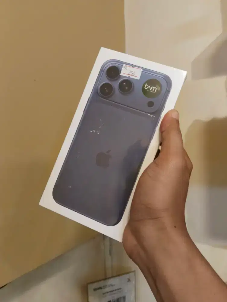 Jual Iphone 17 Promax 256Gb New Resmi Ibox No Repack
