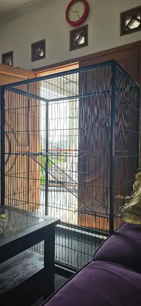 Kandang kucing ukuran besar masih bagus sekali