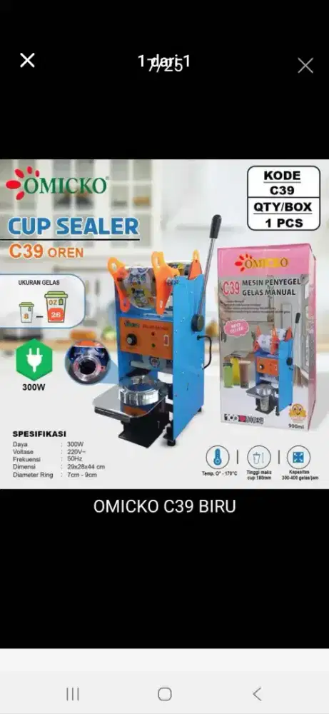 Mesin press minuman