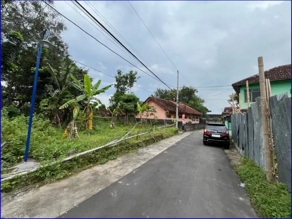 Dekat Pasar Umbul Dijual Tanah Jogja Jl. Pandanaran