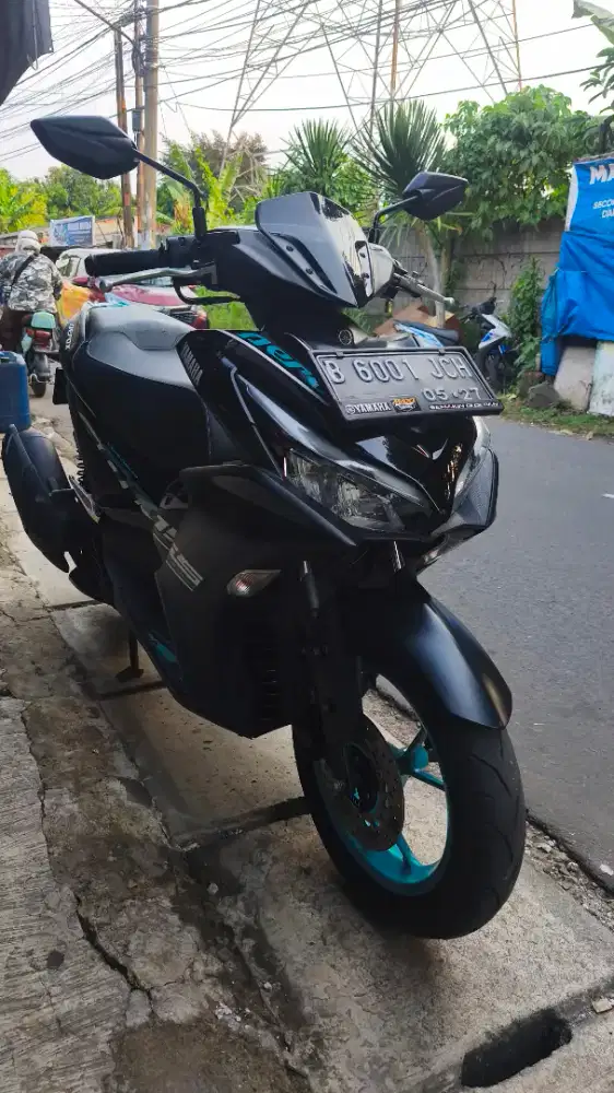 JUAL YAMAHA AEROX 2022 KM SANGAT LOW 5 RB