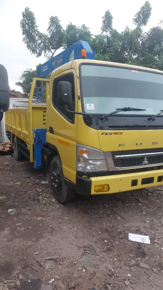 Dijual truck crane canter 136 hdl tahun 2020bcrane tadano 365 kx