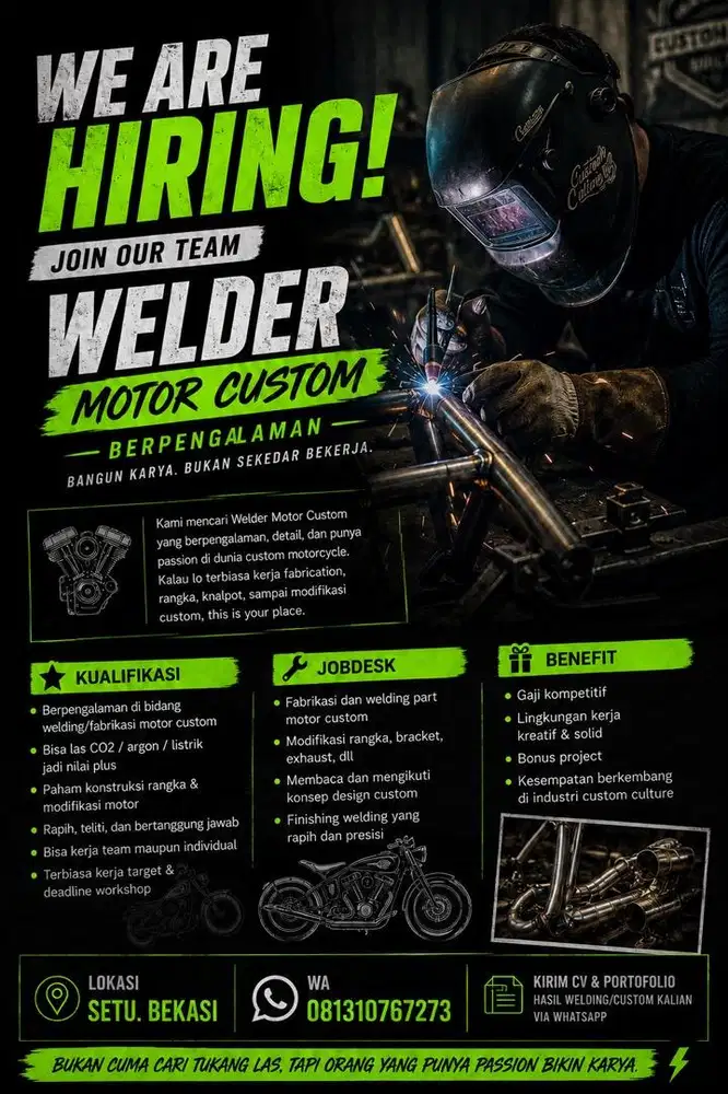 Welder Motor Custom