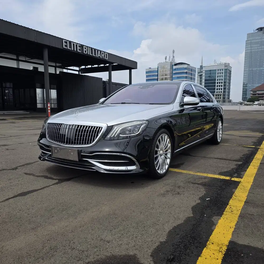 MERCEDES BENZ S560 MAYBACH 4MATIC 2018 TWO-TONE SELENITE GREY