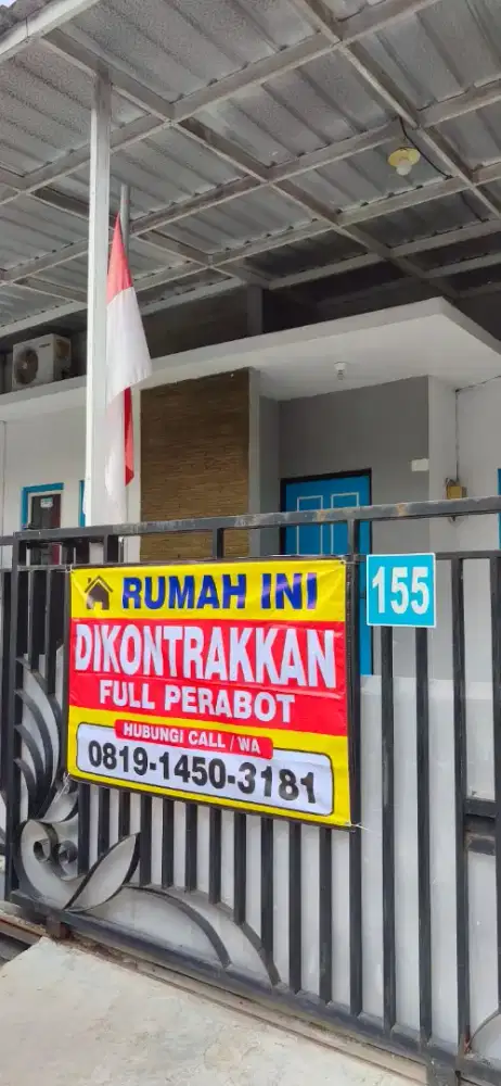 Dikontrakkan Rumah Full Perabot