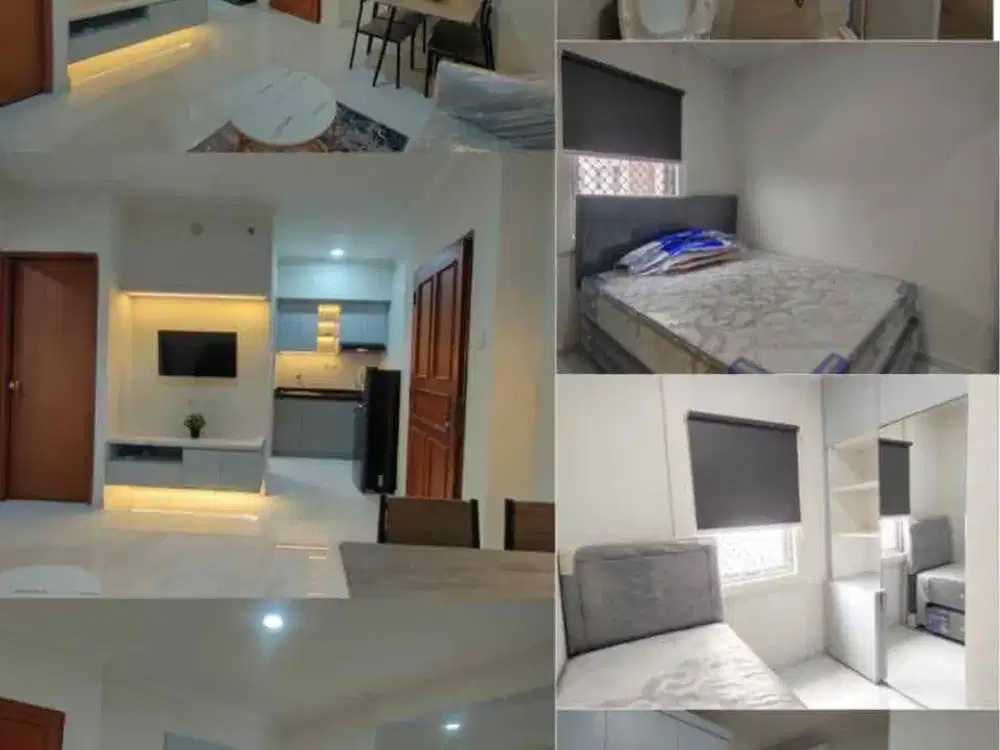 Disewakan apartemen gading mediterania kelapa gading 2 kamar full furnish