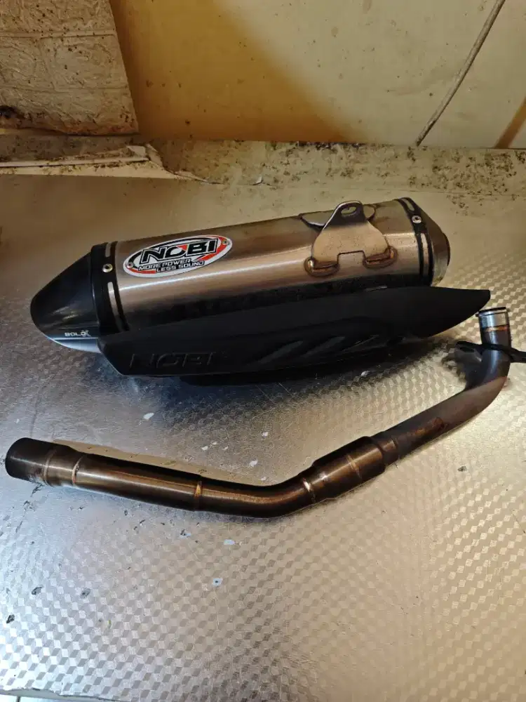 Knalpot NOB1 Bold X Original Aerox Nmax