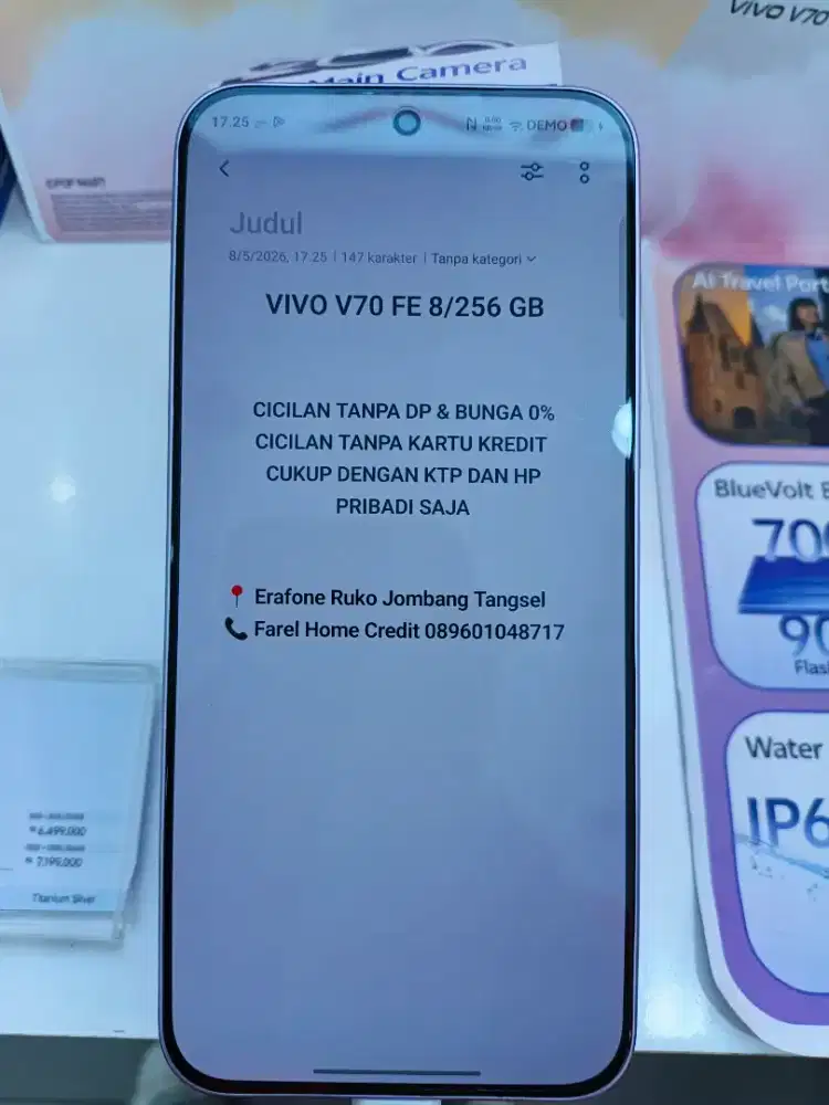 VIVO V70FE 8/256