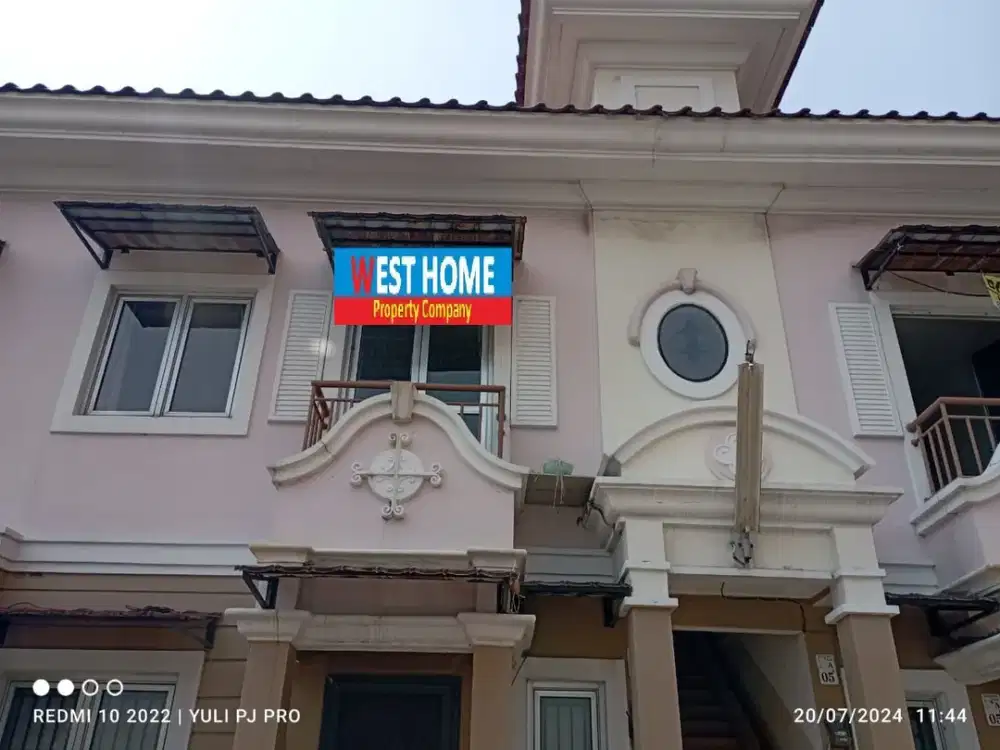 DIJUAL TOWN HOUSE APARTEMENT CITY RESORT MURAH