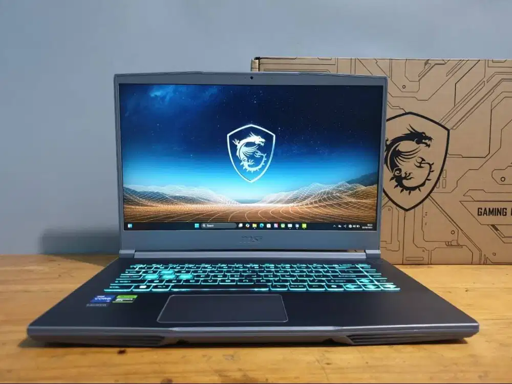 MSI Thin B13UC i5-13420H 8/512GB RTX 3050 4GB FHD 144Hz Garansi 2028