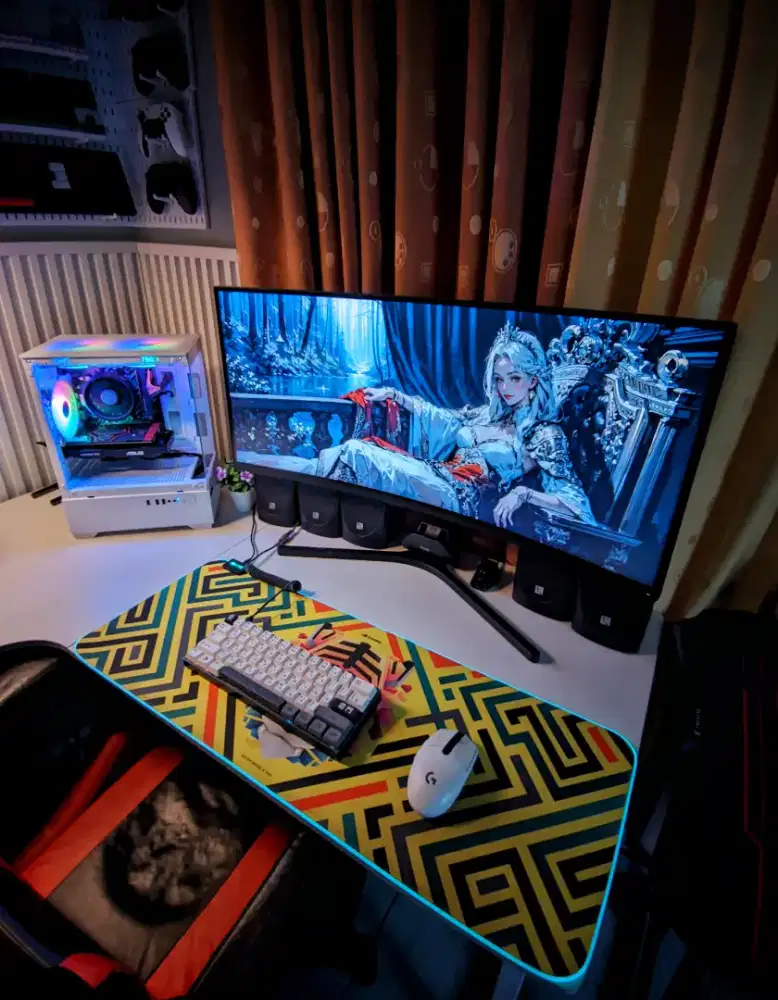 murah meriah pc ryzen 5 | gtx 1050ti | ram 16gb (monitor ready)