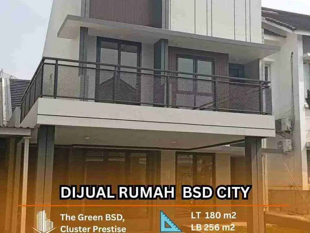DIJUAL Rumah BSD CITY The Green BSD, Cluster Prestise