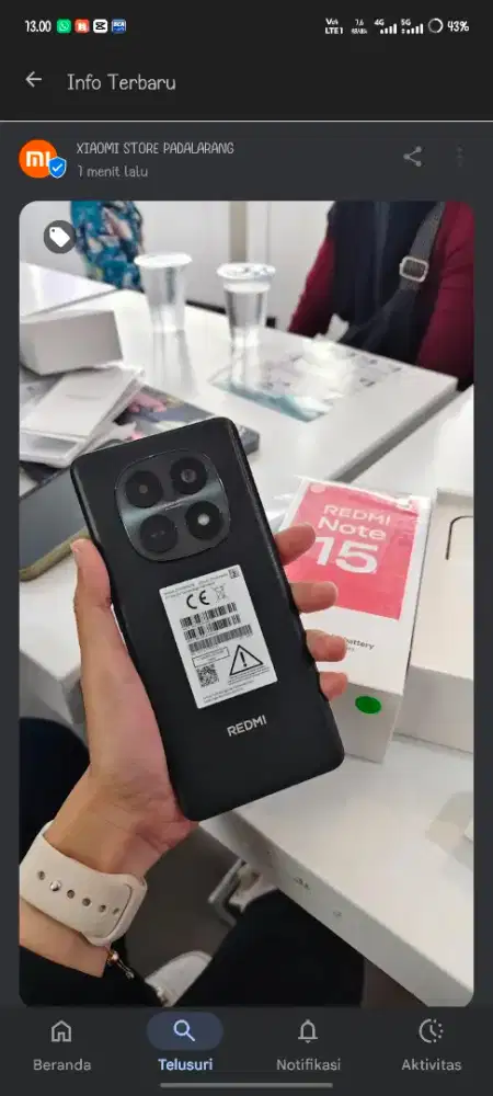 Redmi Note 15 4G yang kuat TIadaTANding