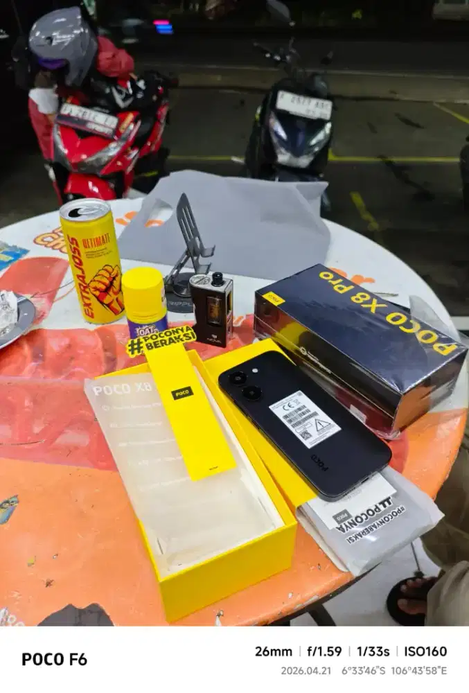 Poco X8 Pro Ram 8/512 Fullset Likenew