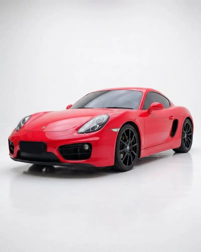 PORSCHE CAYMAN 2.7 2013 RED ON BLACK