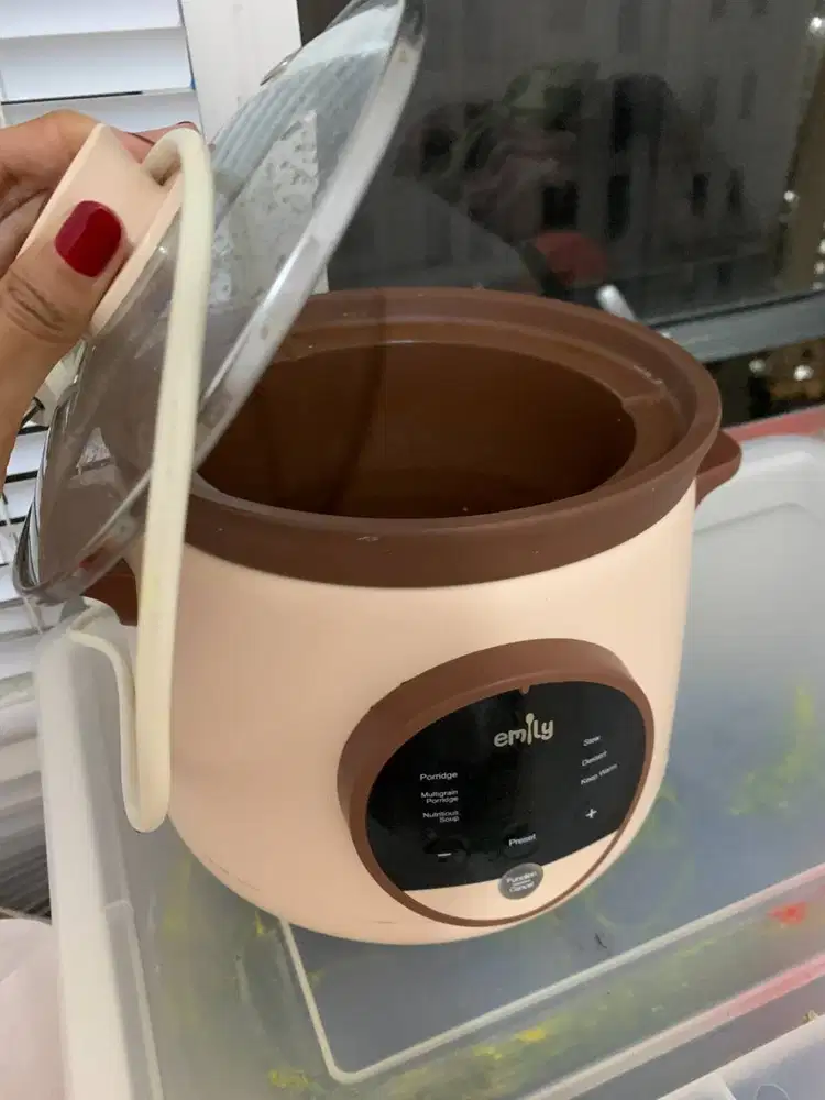Emily Slow Cooker Claypot Multifungsi Murah Siap Pakai (Harga Nego)