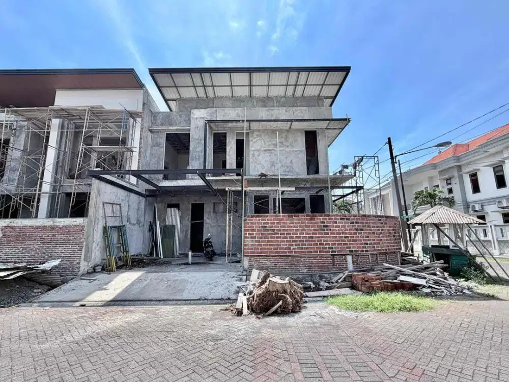 Dijual rumah baru hook galaxy bumi permai  row jalan 3 mobil