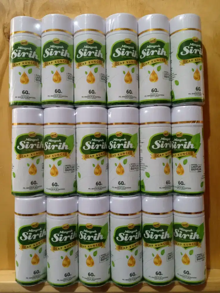Minyak sirih cap kunci isi