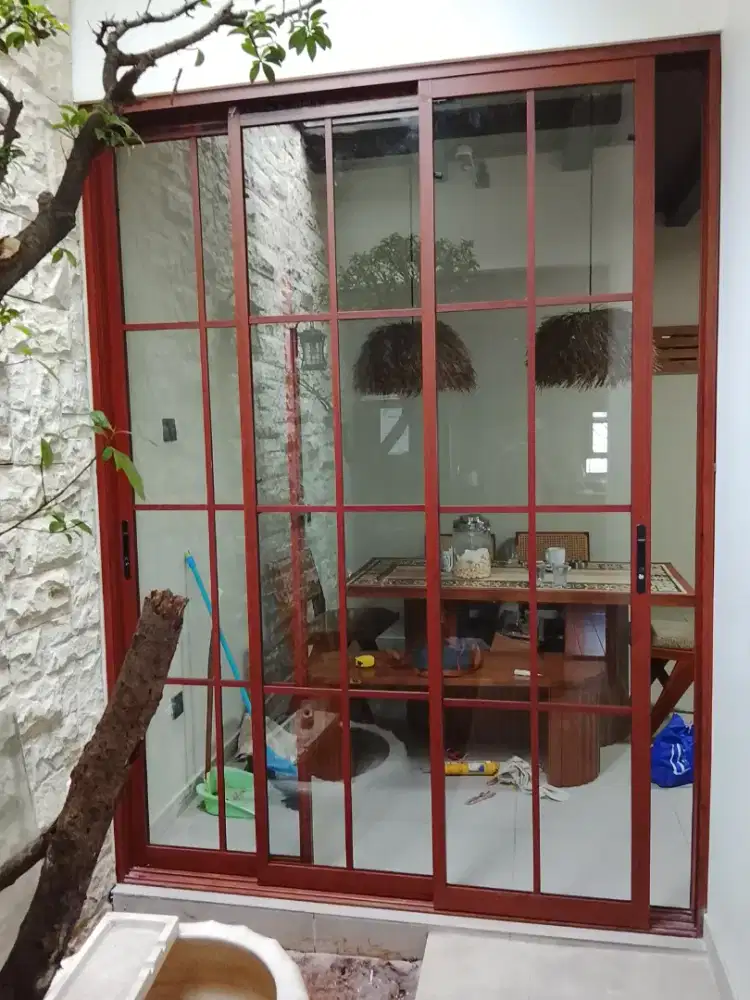 Pintu sleding door alumunium