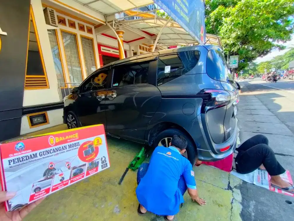 TANPA MODIF MAHAL Atasi Limbung & Gruduk mobil pasang BALANCE DAMPER
