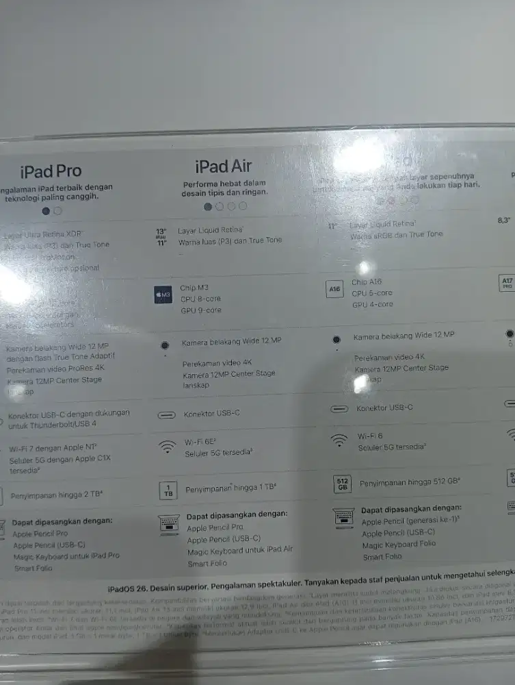 Promo 0% iPad Air 13 inci