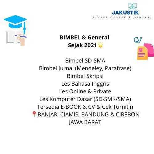 Kursus/ Bimbel Harian & Bulanan Offline dan Online