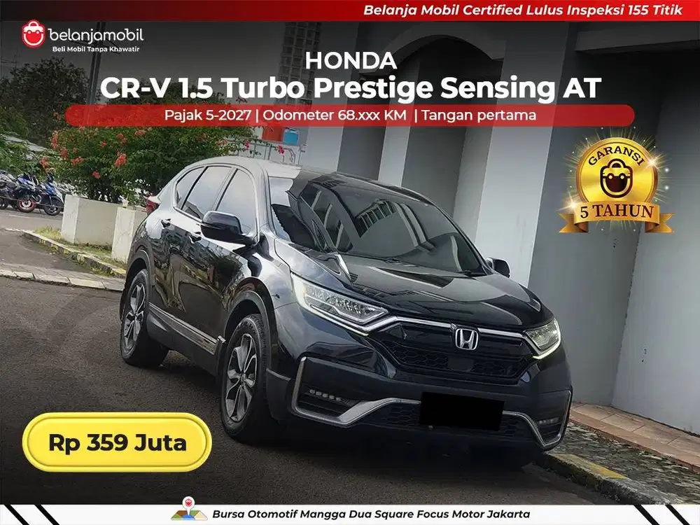 [GARANSI 5TH] Honda CRV CR-V CR V 1.5 Turbo Prestige Sensing 2021 2022