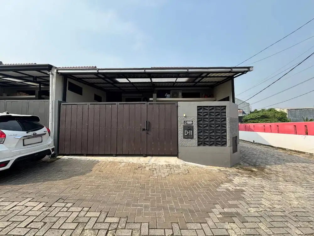 Dijual Rumah Hook Dekat Stasiun Sekitar GDC Semi-furnished