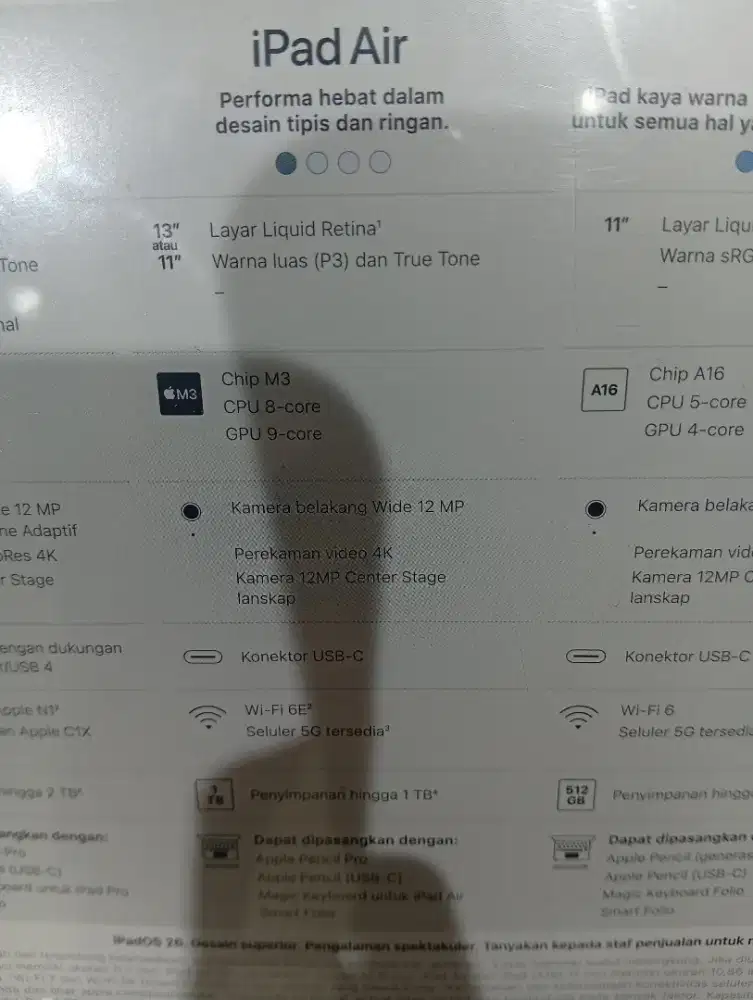 Promo 0% iPad A16