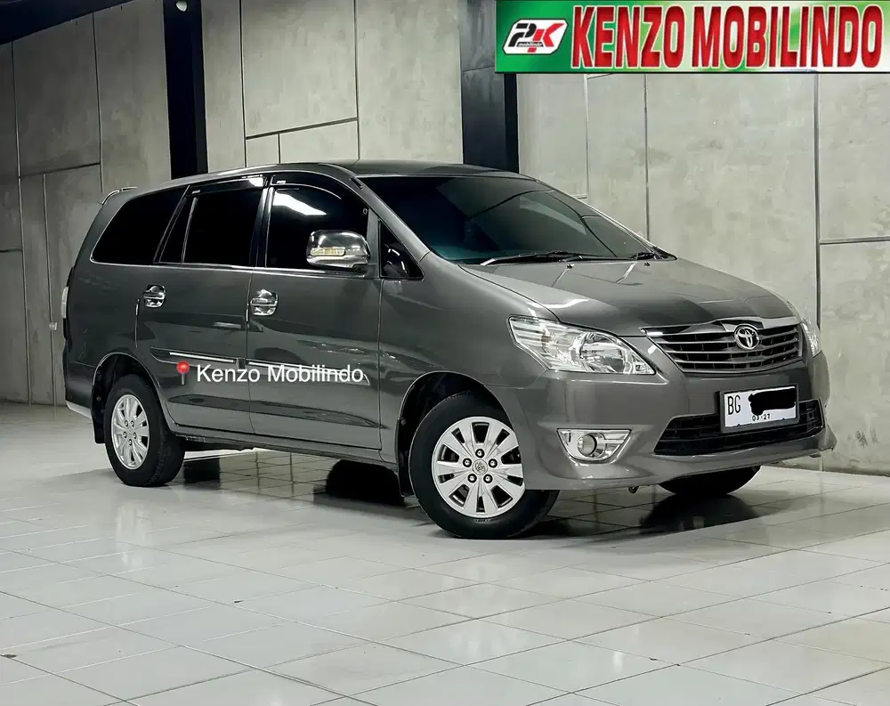 Innova 2.0 G AT 2012/2013 abu abu,tgn 1 km rendah istimewah dp 25jt