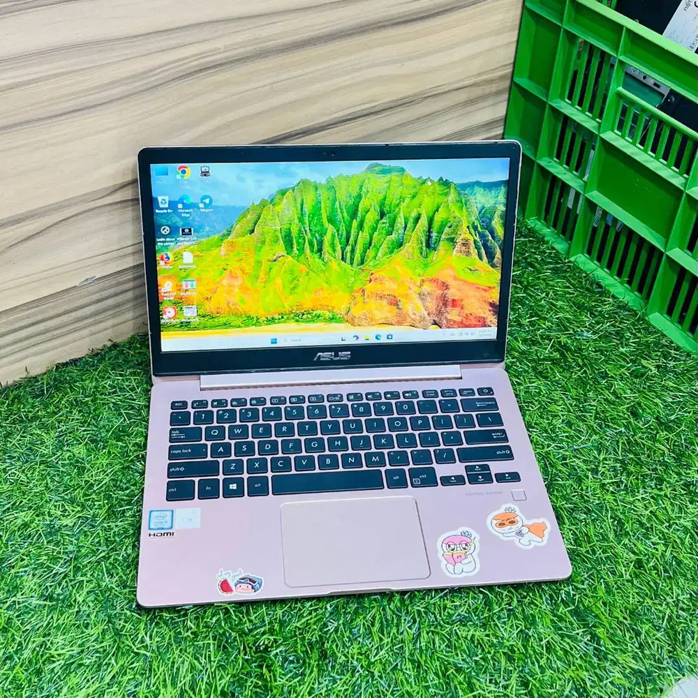 LAPTOP ASUS ZENBOOK 13 UX331UAL I5 GEN8 8GB/256GB Layar 13 inch *RDC