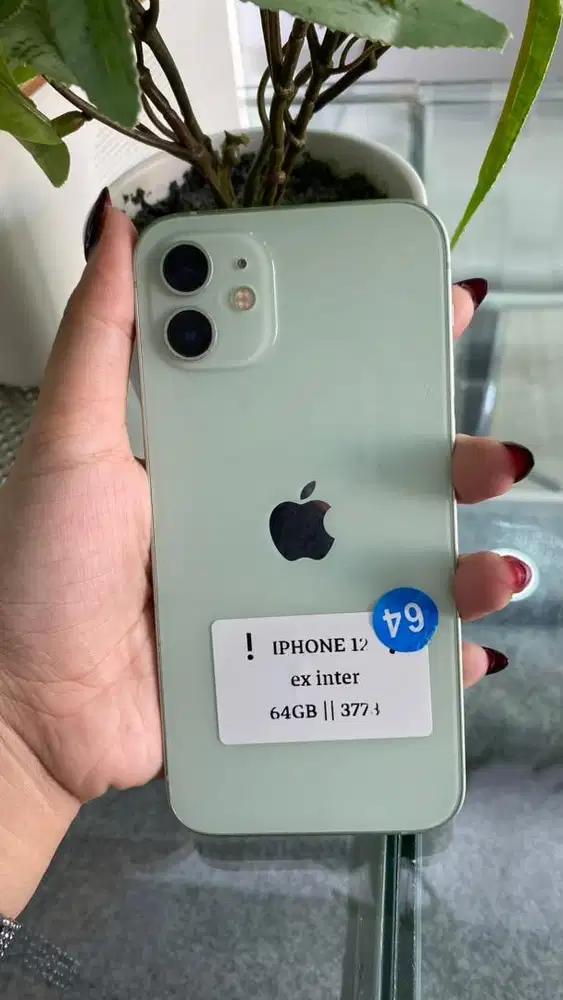 iphone 12 64GB fullset menerima tukar tambah