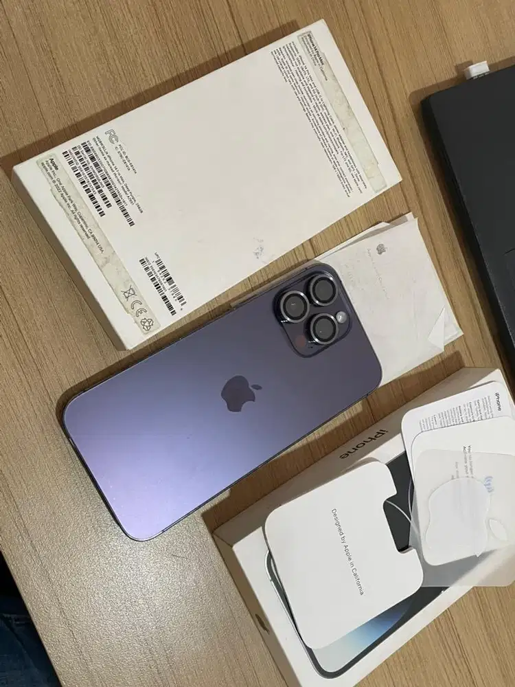 Resmi unit pengganti iphone 14 pro max 256gb