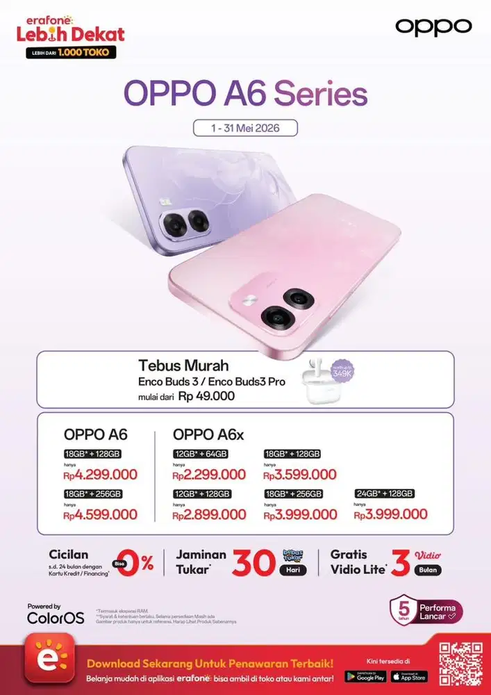 PROMO Oppo A6 Series