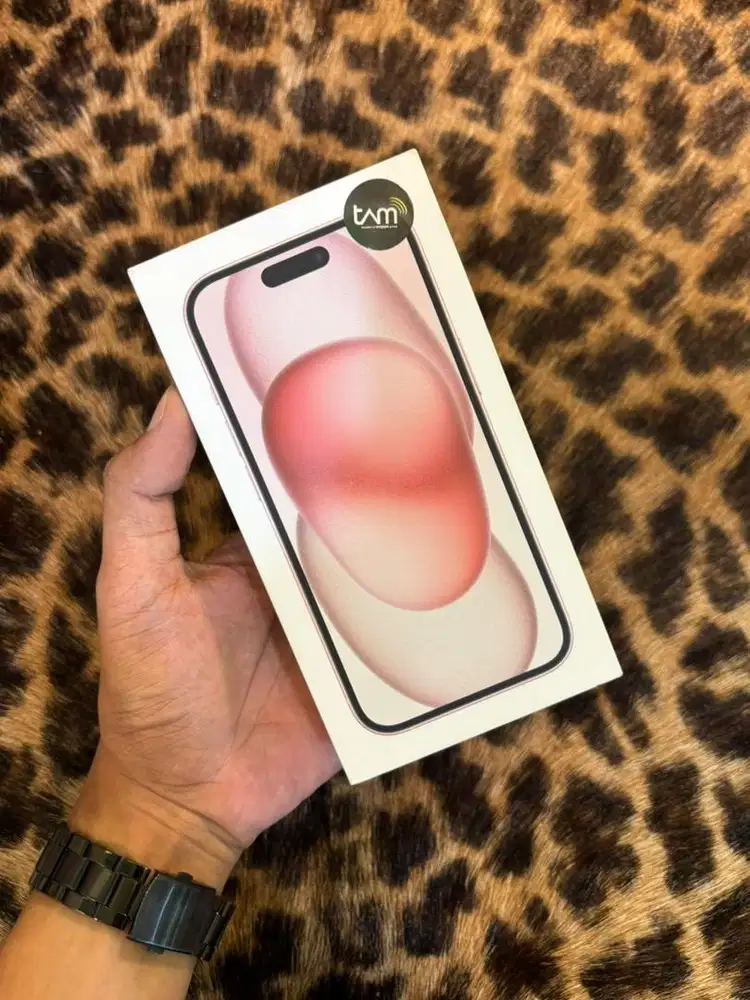 New iPhone 15 128GB Resmi (Pink)
