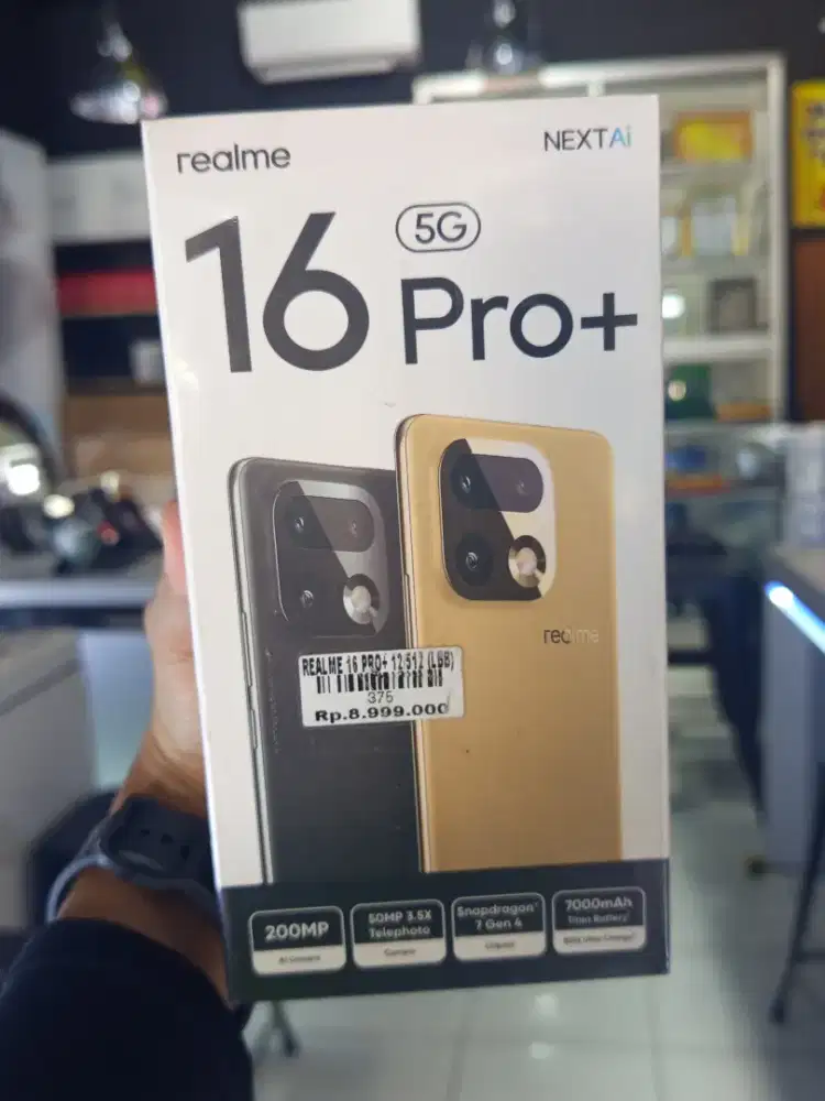 REALME 16 PRO+ 12/512 GB READY STOCK DI TOKO ATLANTIS JEMPONG