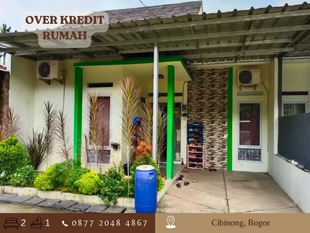 Over Kredit LT148 87JT di Cluster Green Living dkt Stasiun Bojonggede