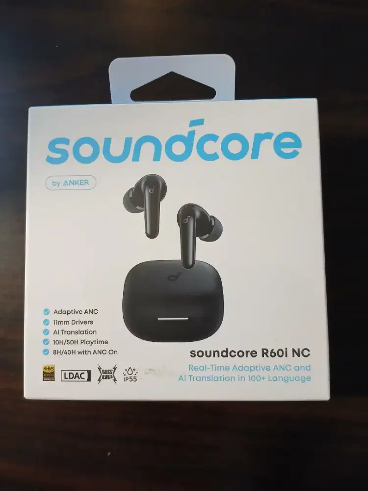 Soundcore R60iNC (R50iNC Upgrade) by Anker, Adaptive NoiseCancellation