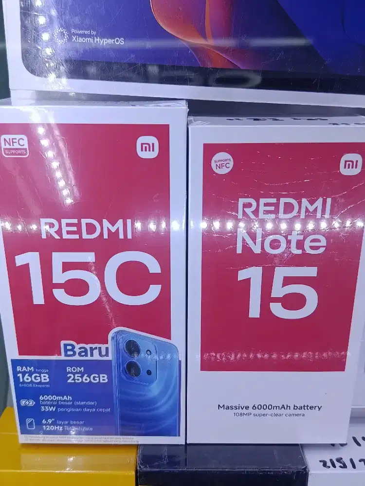 Redmi note 14 & 15